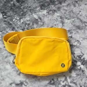 lululemon athletica Yellow Crossbody / Belt Bag
